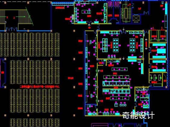 学校食堂厨房平面设计图2